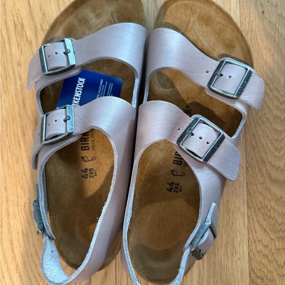 Birkenstock Men’s Milano Sandal in Beige/Taupe NWT